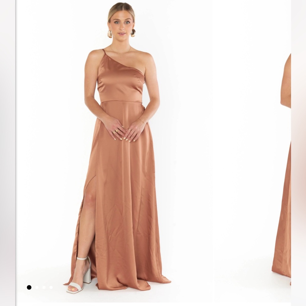 Shannon one shoulder dress